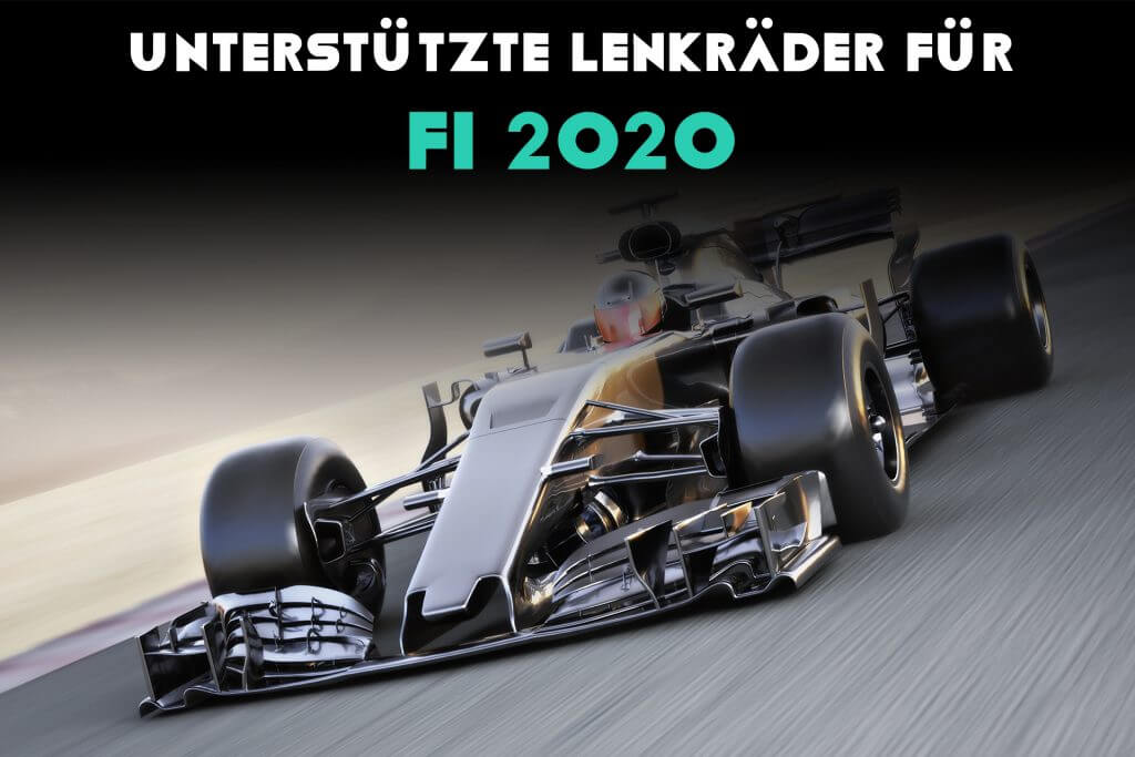 F1 2020 unterstützte Lenkräder