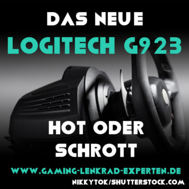 Neues Logitech PS5 Lenkrad: Logitech G923