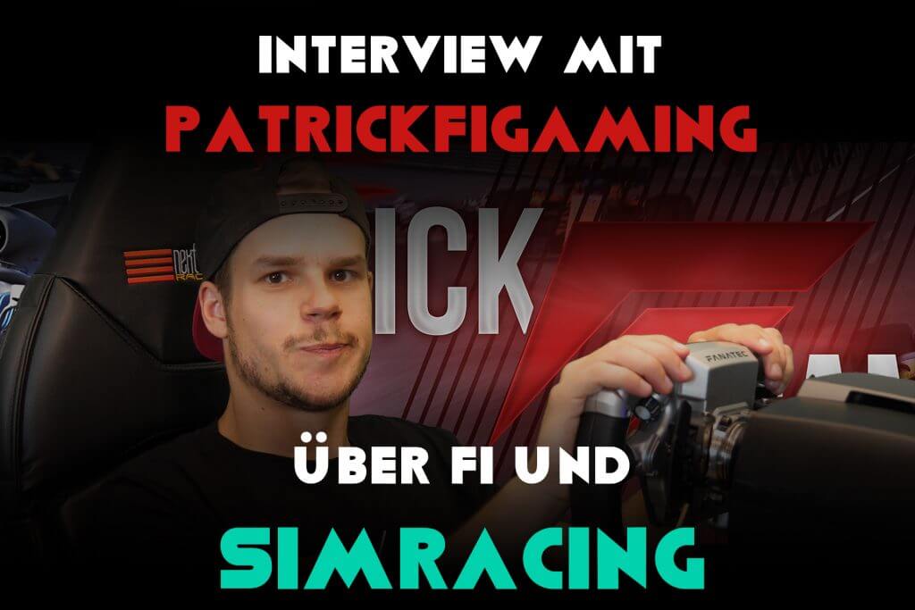 Patrickf1gaming Interview Banner — Über F1 & Simracing